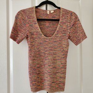 Moth size medium, multi color top from Anthropologie